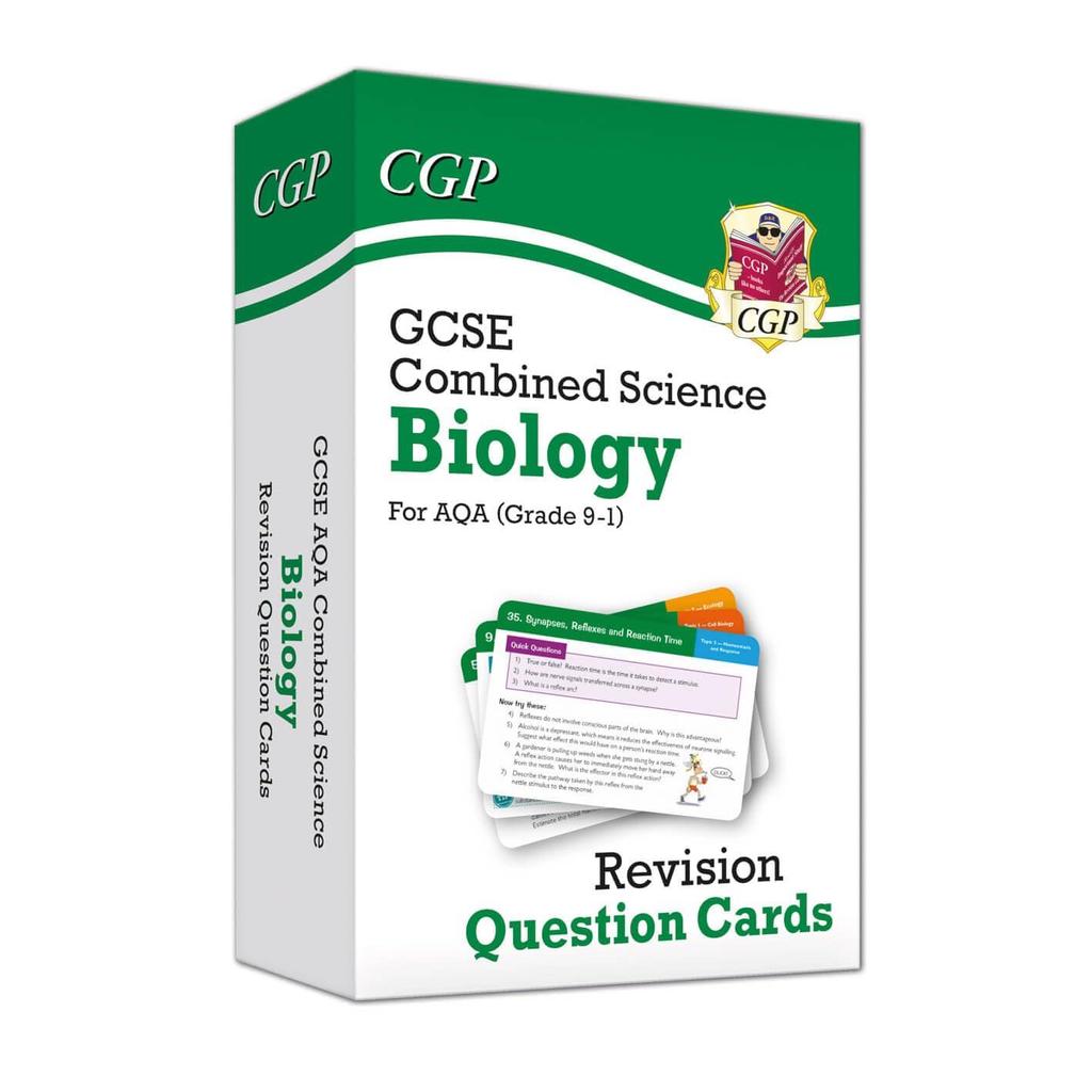 [BnB] USED GCSE วิทยาศาสตร์รวม: การ์ดคําถาม Biology Revision (สําหรับ AQA, เกรด 9-1) โดย Variety (มื