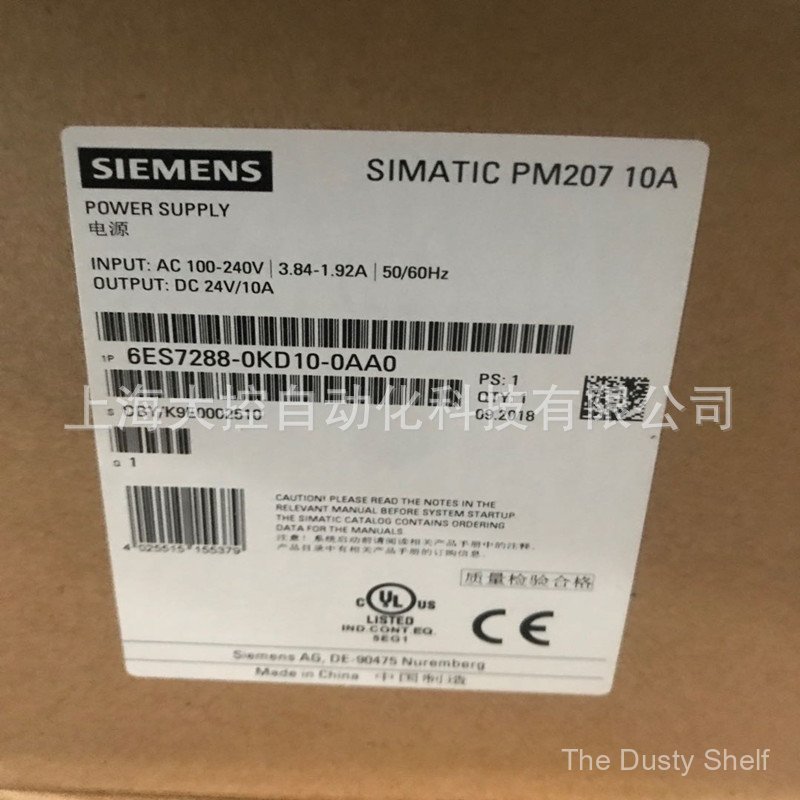 6ES7288-0KD10-0AA0 Siemens PM207 โมดูล 6ES72880KD100AA0 ไม่สามารถได้