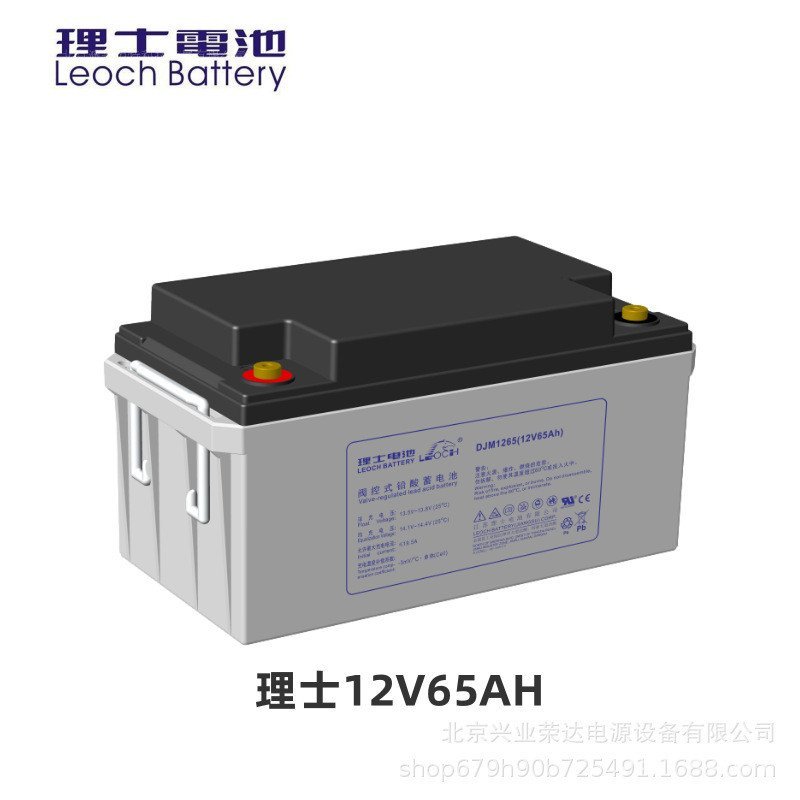 Rich Battery DJM1265S ups Battery 12V65AH DC Screen Gate อุปกรณ์อัจฉริยะ