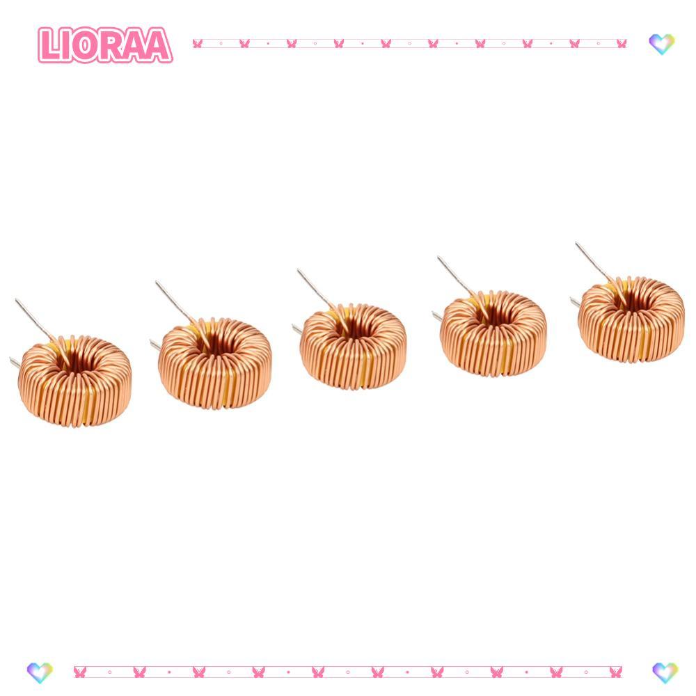 ลิโรร่า‌ลวดเหนี่ยวนํา Toroid 20 ชิ้น, Toroid แนวตั้ง 100UH Toroidal Inductor, ความต้านทานต่ํา 0.6 มม