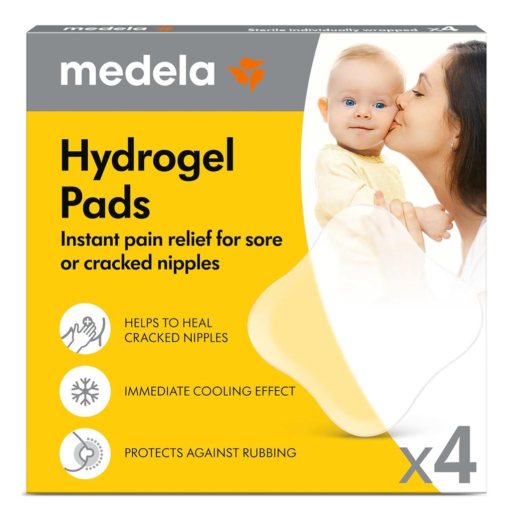 พร้อมส่งไว Medela บรรเทาปวดทันทีที่สัมผัส Hydrogel Pads แผ่นซิลิโคนบรรเทาและป้องกันหัวนมแตก Babyregent