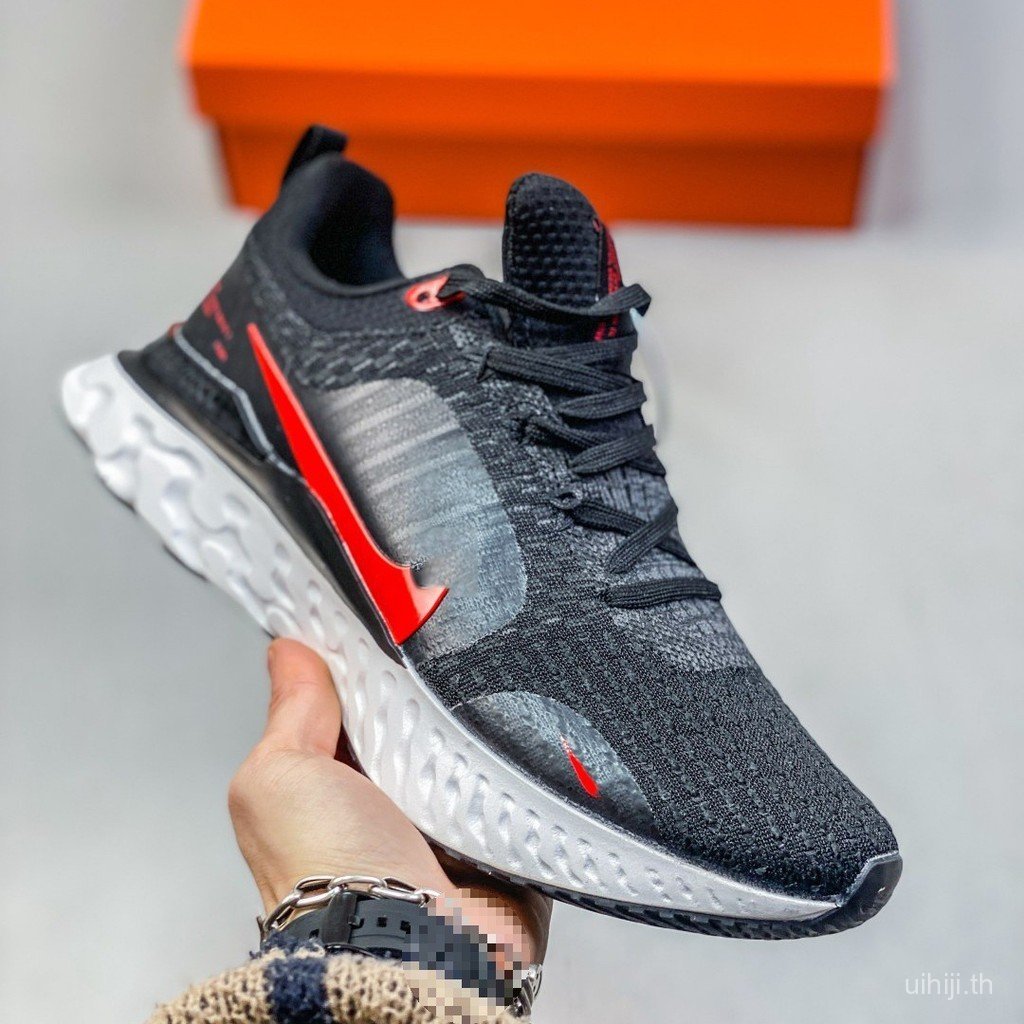 R RUN Flyknit3 รองเท้าวิ่ง RUN Flyknit3 รองเท้าวิ่งมาราธอนน้ําหนักเบา Breathable Flyknit ถุงเท้ารองเ