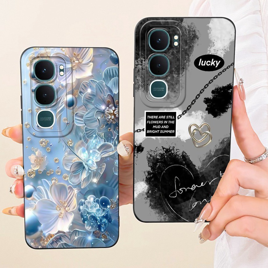 สําหรับ Vivo Y21d / Y31 5G กรณีคู่ซิลิโคนป้องกันนุ่มปกหลังสําหรับ VivoY21d y 21 DD 31 5G เคสโทรศัพท์ - รูปที่ 2