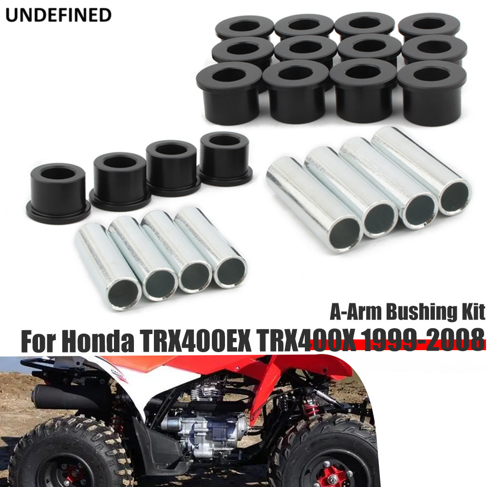 UN สำหรับ Honda TRX400EX TRX450R TRX 400EX 1999-2002 2003 2004 2005 2006 2007 2008 A-Arm Bushing Kit
