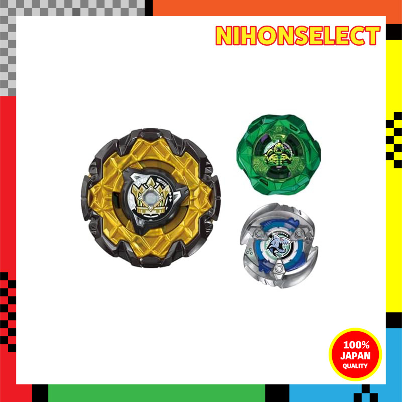 TAKARA TOMY BEYBLADE X CX-11 Emperor Might Deck Set