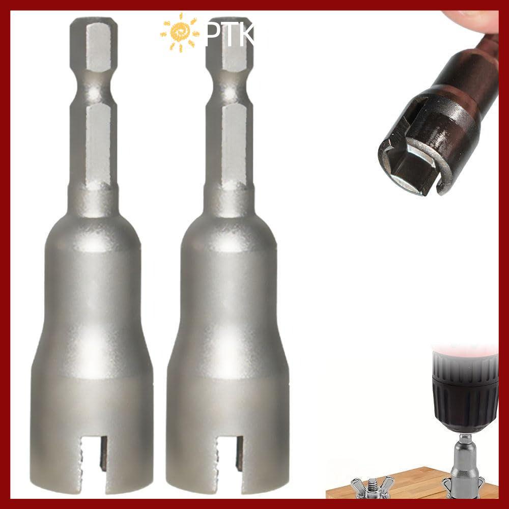 PTKFPT09 Wing Nut Driver Set, อุปกรณ์ฮาร์ดแวร์ ทนทาน Butterfly Wing Nuts Bolts, Wire Nut Torque Eye 