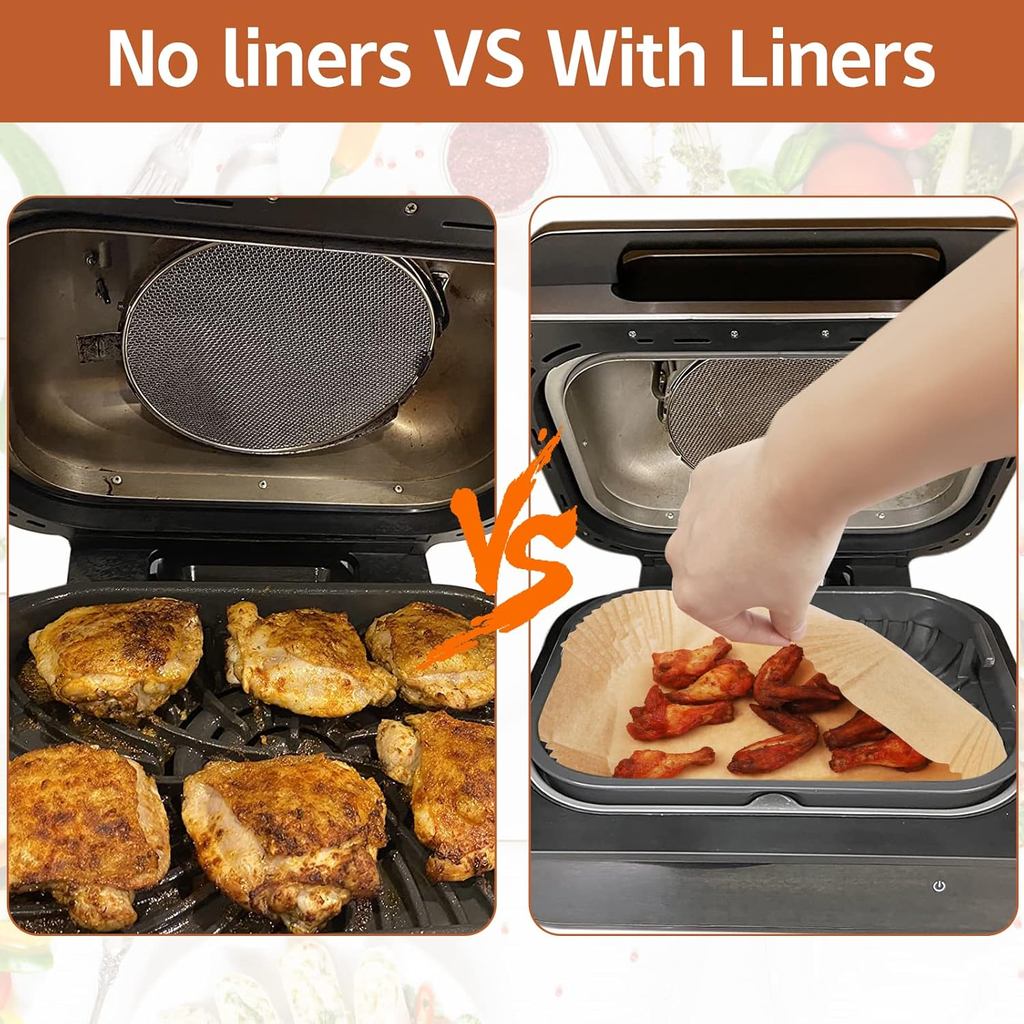 Air Fryer Liners Ninja Accessories,Air Fryer Liners Disposable Paper Air Fryer Parchment Paper Liner