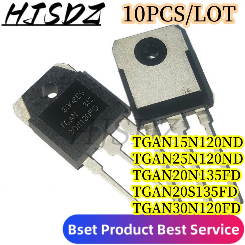 5PCS 15N120ND 25N120ND 20N135FD 20S135FD 30N120FD TGAN15N120ND TGAN25N120ND TGAN20N135FD TGAN20S135F