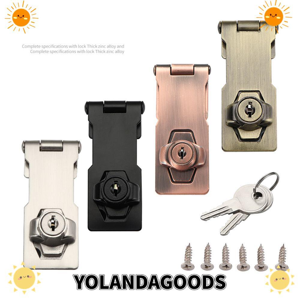 YOLANDAGOODS1 ประตูล็อค Office Cupboard Punch-free Burglarproof ตู้