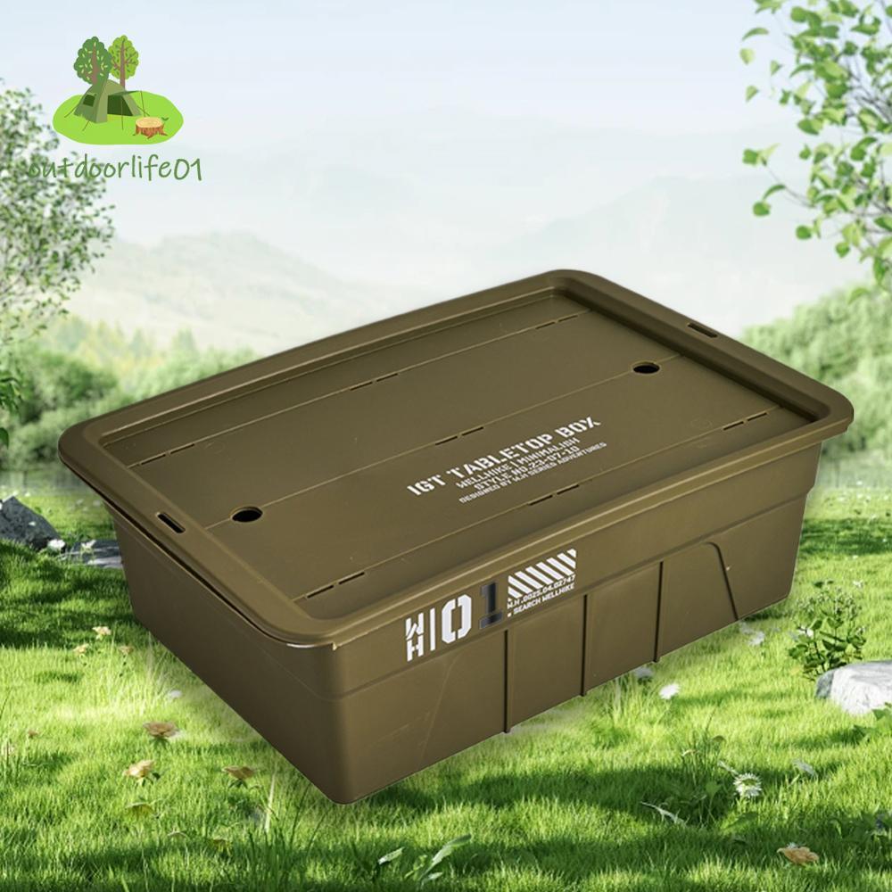 ถาดน้ำชาพกพา จัดเก็บสะดวก ขนาดใหญ่ สําหรับการตั้งแคมป์และการเดินทางกลางแจ้ง