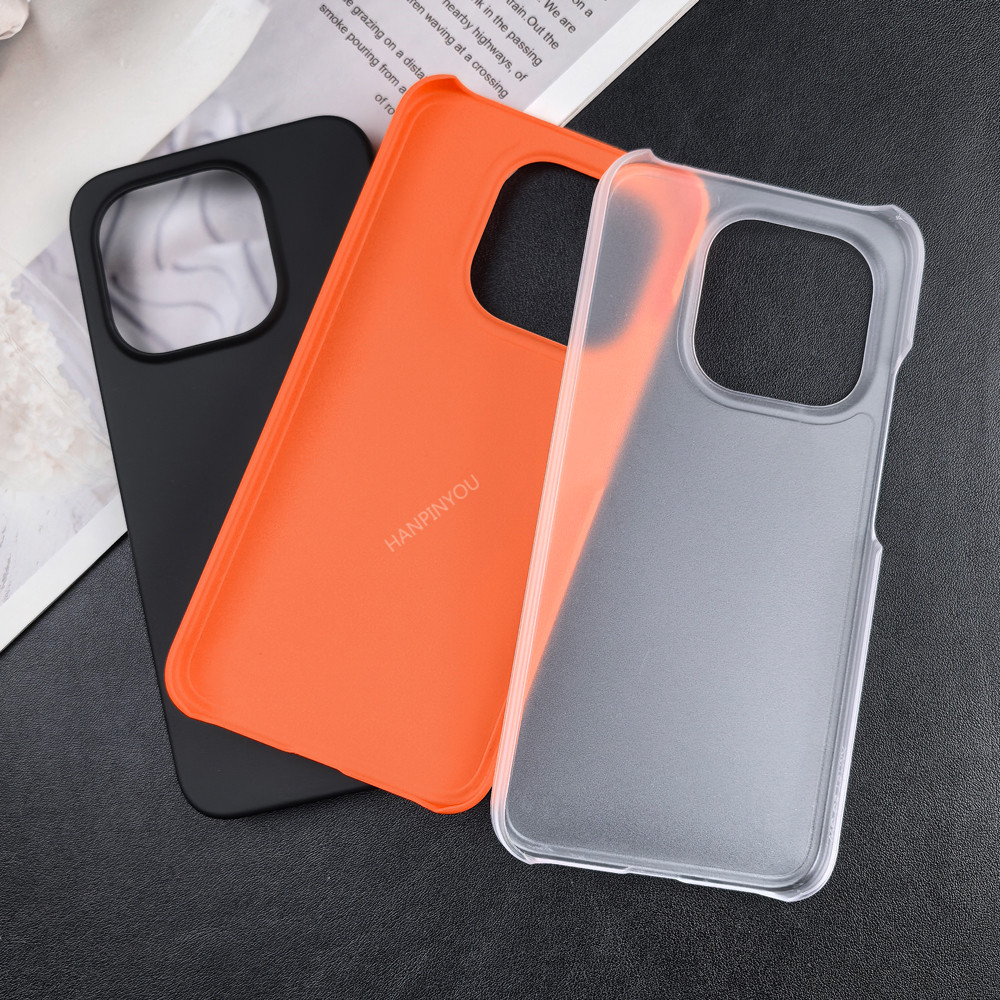 เคสพีซีเคลือบเรียบบางเฉียบสําหรับ Xiaomi 15T Pro 15TPro 5G ป้องกันลายนิ้วมือฮาร์ดฝาครอบป้องกันด้านหลัง