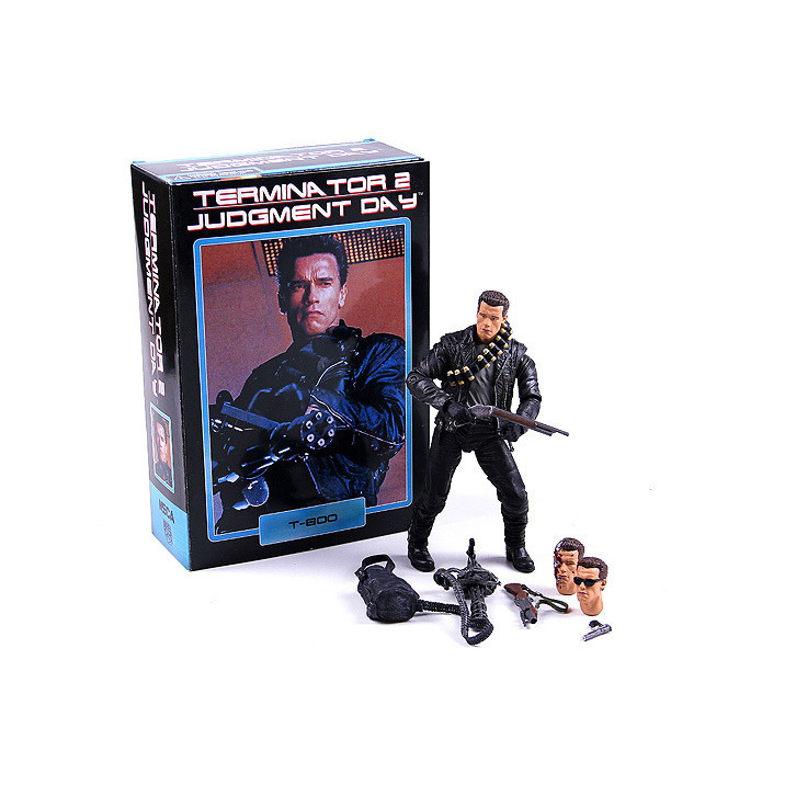 [คลังสินค้าพร้อม] NECA Terminator Future Warrior 2 Schwarzenegger T800 Deluxe Edition Arnold Action 