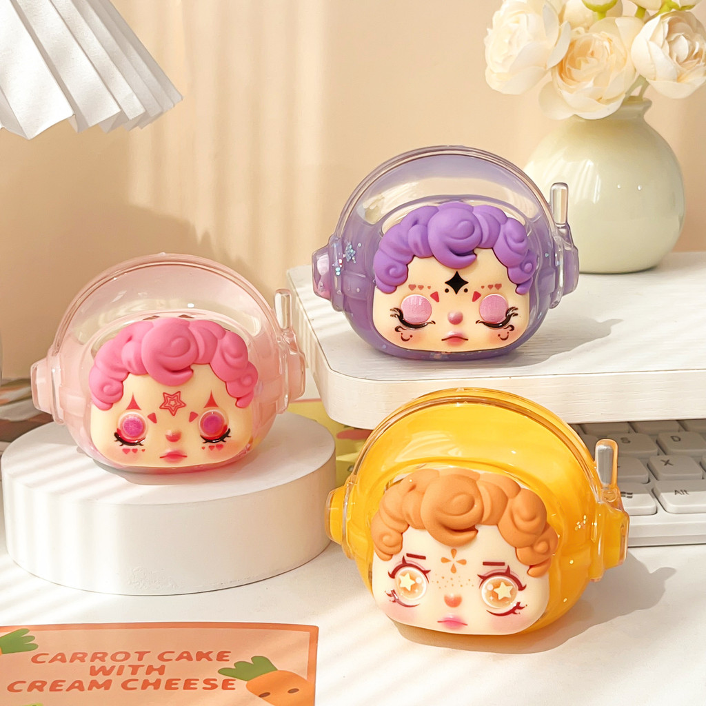 Glitter Milk Bean นักบินอวกาศน้ํามัน Glitter diy เครื่องประดับอินเทรนด์เล่นตกแต่ง