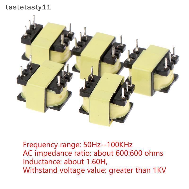 TA 5 ชิ้น 600 โอห์ม Toroidal Transformer Isolator เสียง-ความถี่ 600 : 600 เสียงแยก Transformer 1:1 T
