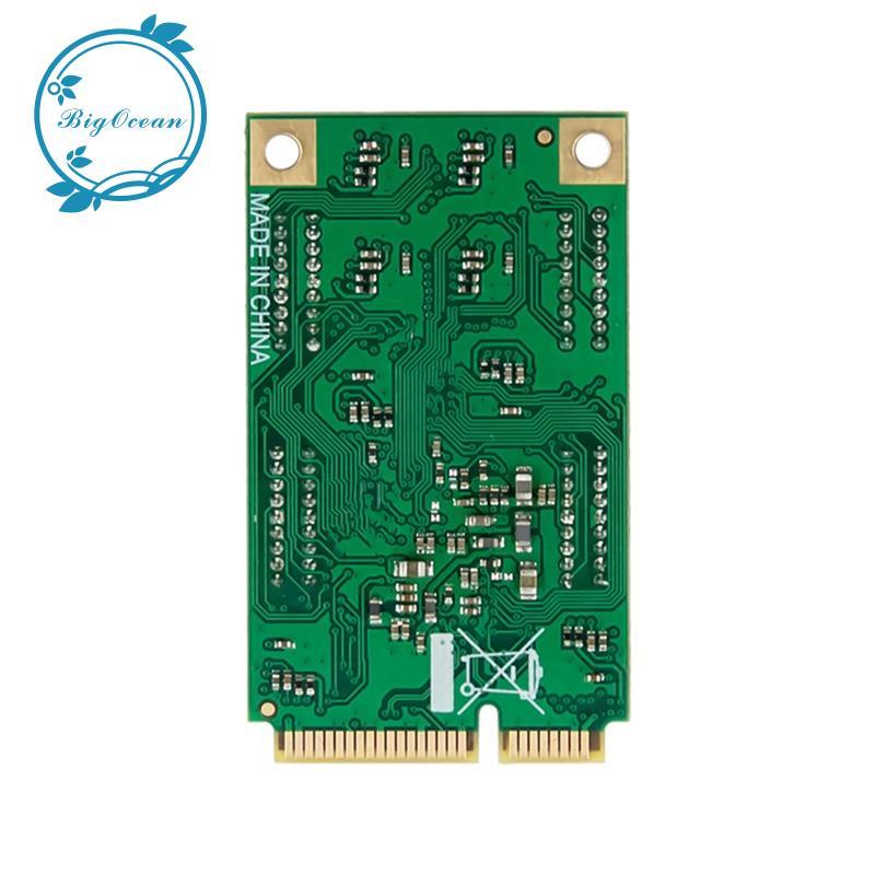 ST366 MiniPCIE XR17V358 8S -232 การ์ดขยายอุตสาหกรรมพื้นเมือง COM Multi-Port .xinyihing03th