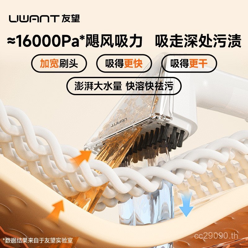 Y200 Hope Handy Tool Friends Lucky Cat โซฟาพรมผ้าทําความสะอาดเครื่องซักผ้าที่นอนไม่มีถอดชิ้นส่วนซักผ