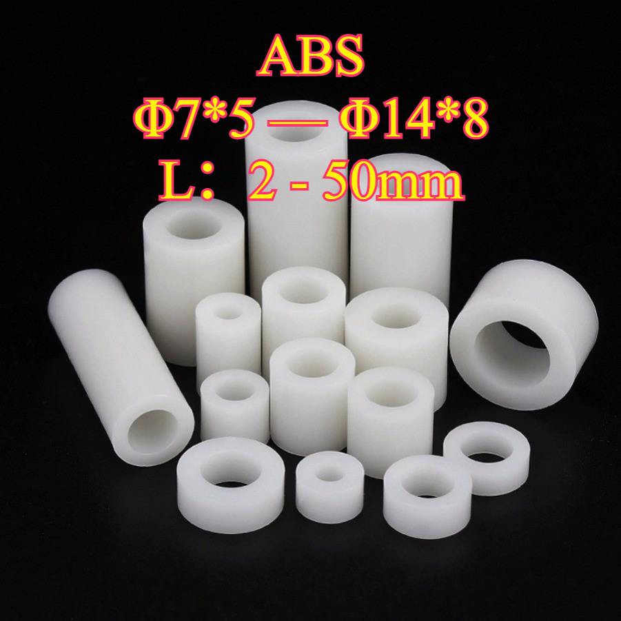 คอลัมน์แยก ABS สีขาว, คอลัมน์แยกฉนวน, กระบอกพลาสติก, กลวงผ่านคอลัมน์, คอลัมน์สเปเซอร์รองรับ, คอลัมน์