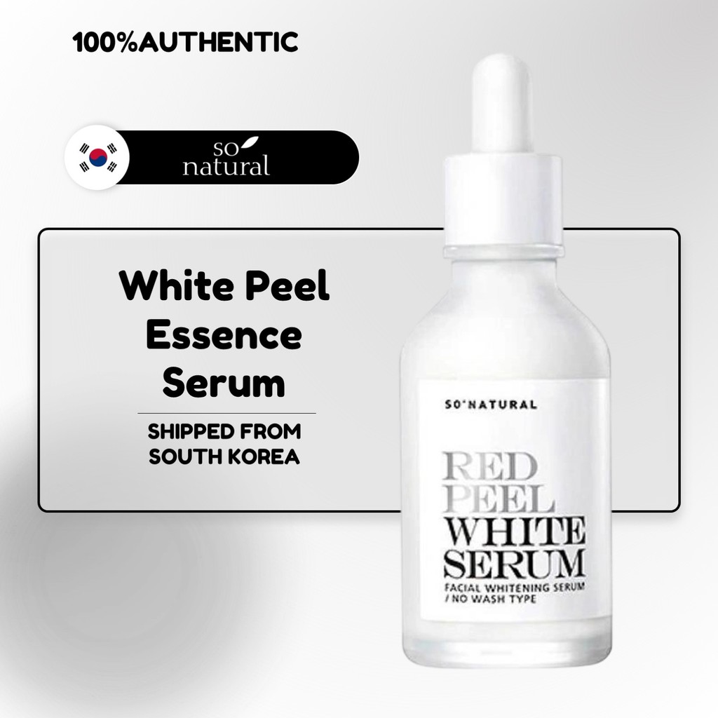 [So Natural] White Peel Essence Serum - 35ml