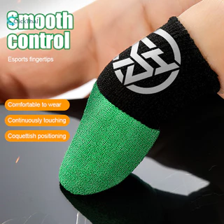 ถุงมือเล่นเกมส์ ทัชสกรีนแม่นยำ เกม Finger-cot การบล็อกสี E-sports Finger-cot ระบายอากาศได้ดี หน้าจอสัมผัสไวต่อการสัมผัส
