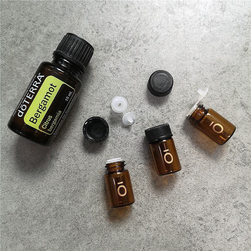 New Product#Taiwan Version10Personalized Gold Stamping DoTERRA Essential Oil Brown Dispensing Bottle