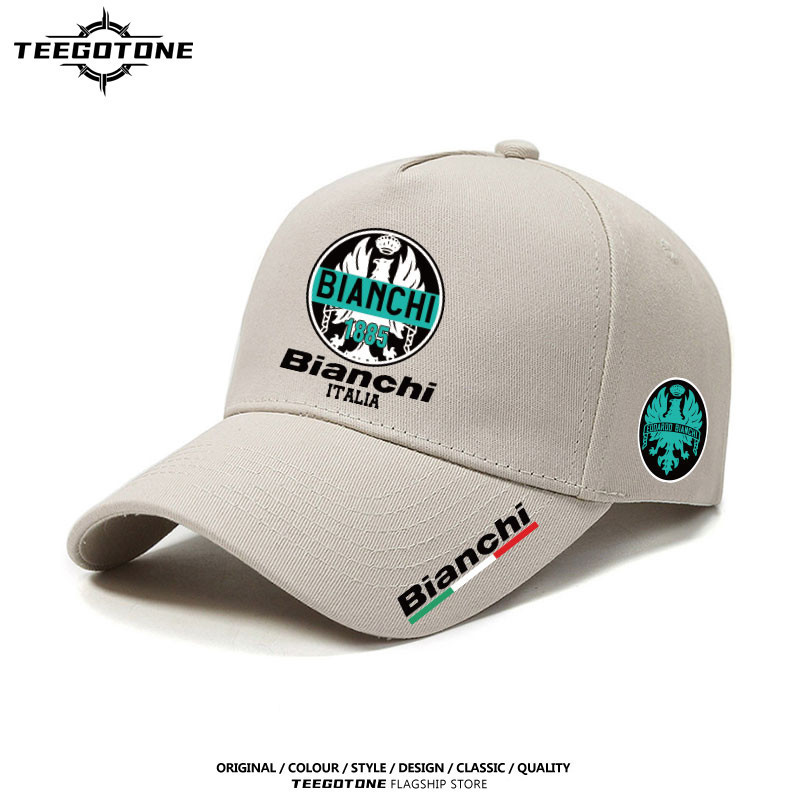 หมวกเบสบอล ขายร้อนแฟชั่น Bianchi Road Tour หมวกบังแดดสำหรับคนขี่จักรยานและกีฬากลางแจ้ง - รูปที่ 6
