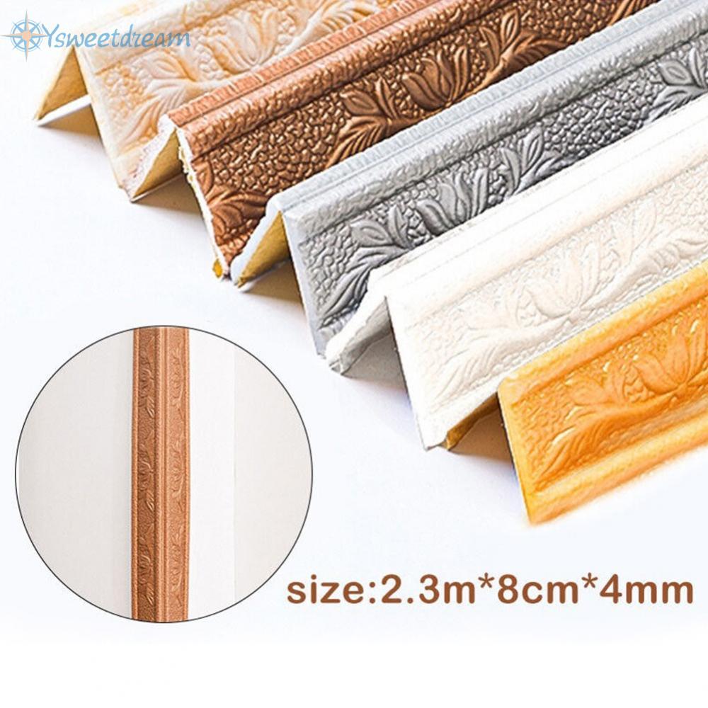 【SWTDRM】3D Tiles Sticker Convenient To Install Good Quality XPE Foam No Drilling Needed