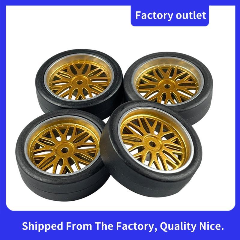 RC Drift ยางล้อ Tyre RC Drift ยางพลาสติก RC Drift ยาง 32 มม.สําหรับ LDRC AE86 1/18 อะไหล่อัพเกรดอุปก