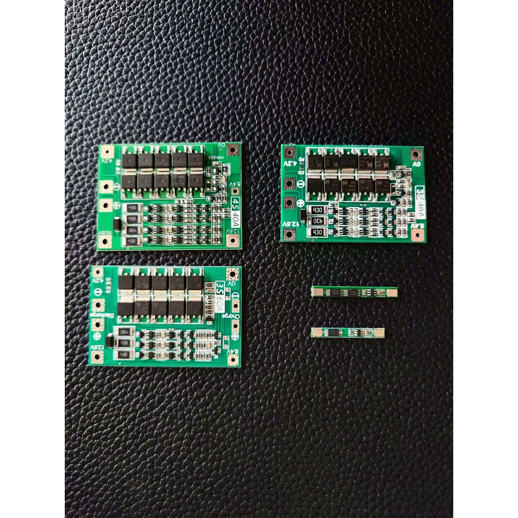 BMS 1S/3S/4S 40A 60A Li-ion โมดูลป้องกันแบตเตอรี่ลิเธียม Balance 18650 21700 Li-Po Li-ion