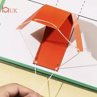 UK 1 ชุดพื้นที่คิดการฝึกอบรม DIY คณิตศาสตร์การเรียนรู้หนังสือ 3D เรขาคณิตหนังสือที่เงียบสงบสําหรับเด็ก Montessori การศึกษา Tracing Workbook TH