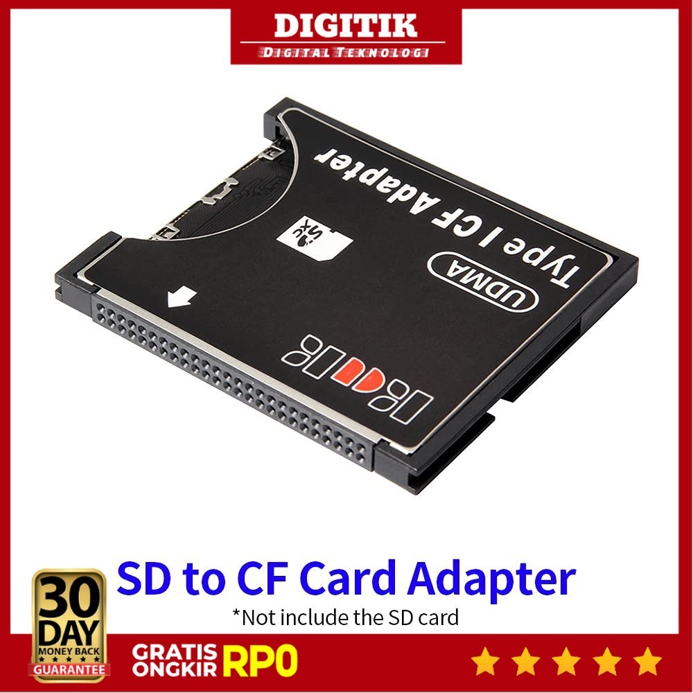 DIGITIK - เครื่องอ่านการ์ด Compact Flash Adapter การ์ด SD SDHC SDC MMC - WL-695