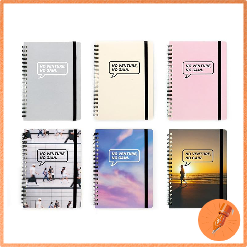 Laconic In Action B6 Graph Paper Spiral Notebook