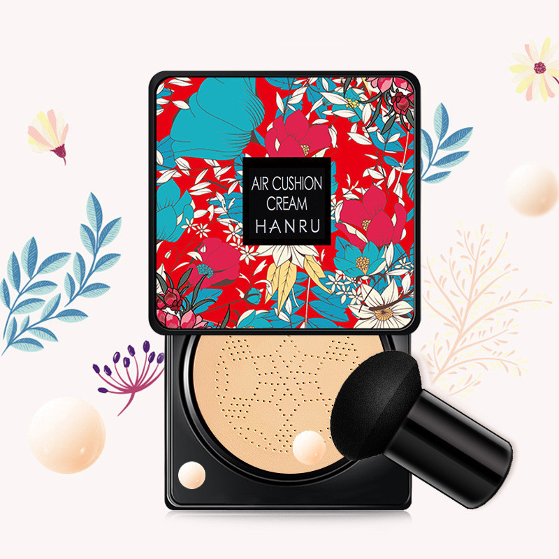 Hanru เห็ดเบาะพืชให้ความชุ่มชื้นบีบีครีมคอนซีลเลอร์Moisturizing Liquid FoundationแยกNo-Yan CCครีม 11