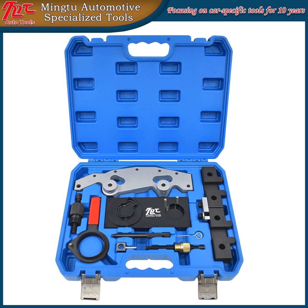 Camshaft Alignment เครื่องยนต์ Timing ล็อคเครื่องมือ Master ชุด Double Vanos สําหรับ BMW M52 TU M54 