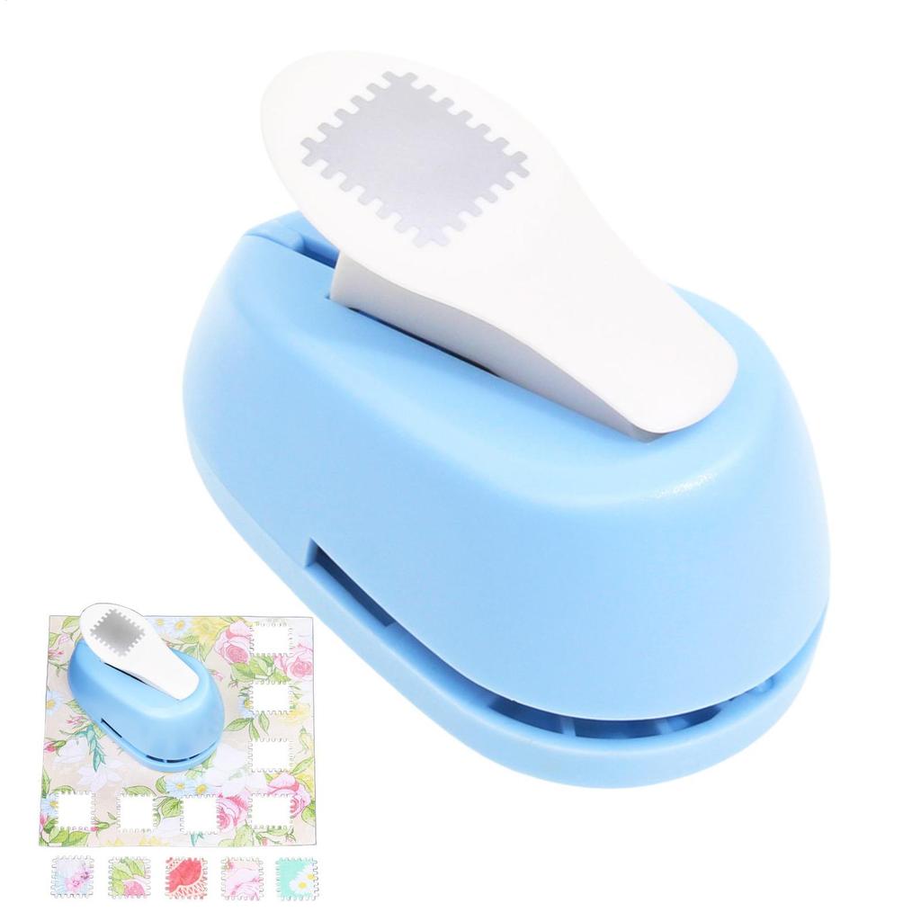 ใหม่แสตมป์รูปร่าง Craft Puncher เครื่องลายนูน Square Hole Punch ฟันการ์ด Photo Puncher Embosser smbp