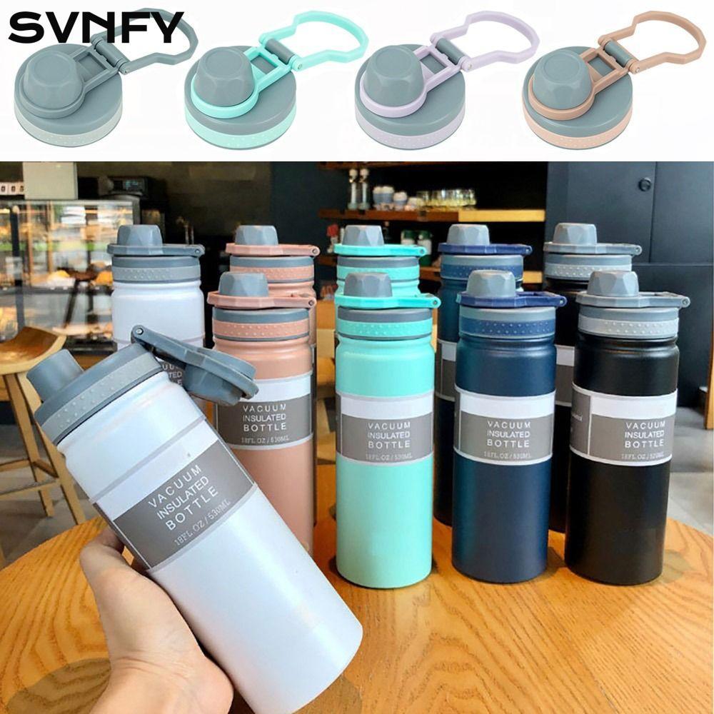 SVNFY 1 ชิ้นขวด, Splash Proof PVC ถ้วยหมวก, Universal 530 ml/750 ml TS-8706B/TS-8709B พร้อมซีลแหวนปิ