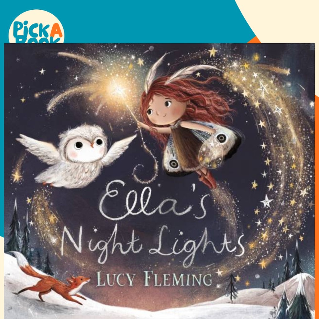 - Ellas Night Lights - หนังสือกระดานเล่มแรกของเวทมนตร์สําหรับบ้าโดย Lucy Fleming (ฉบับสหราชอาณาจักร 