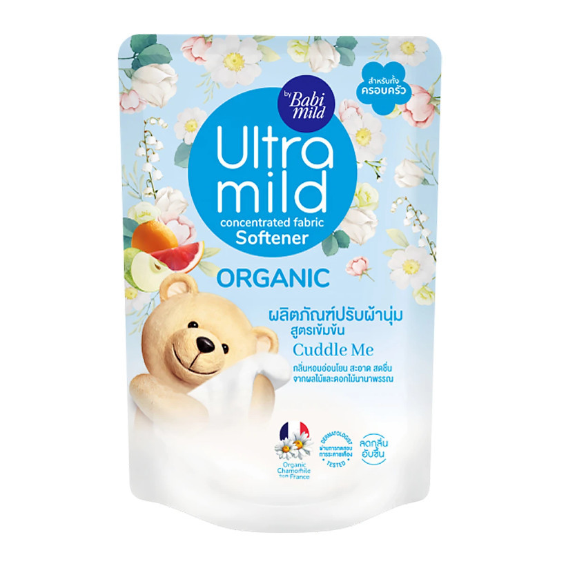 เบบี้มายด์ อัลตร้ามายด์ น้ำยาปรับผ้านุ่มออร์แกนิค สูตรเข้มข้น 500 มล. (x3ถุง)