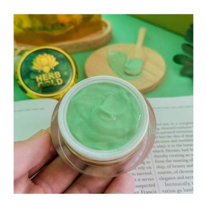 [ของแท้] HERB GOLD เฮิร์บโกลด์ รีฟิล/ ครีมบำรุงแบบเชต  (1ชิ้น) - รูปที่ 3