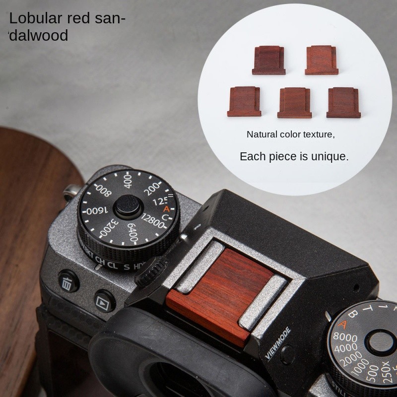 ฝาครอบรองเท้าร้อนไม้กล้อง Fujifilm XH2/XT5/X100VI/XT30/XT4/XS20/xt50/xm5/xe4 Nikon ZF ZFC Z30 Z50 Z5