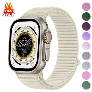 Wilderness และ Mountain รูปแบบถักสําหรับ Apple Watch 46 มม.42 มม.49 มม.45 มม.41 มม.40 มม.44 มม.38 มม.IWatch Series 11 10 9 8 7 6 SE2 5 4 Ultra3/2