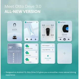 OTTOCAST P3 PRO Ai กล่อง Android 13 Qualcomm SM6225 128GB 8-Core HDMI Out ไร้สาย CarPlay Android อะแดปเตอร์วิดีโออัตโนมัติสําหรับ Youtube Netflix FOTA อัพเกรด