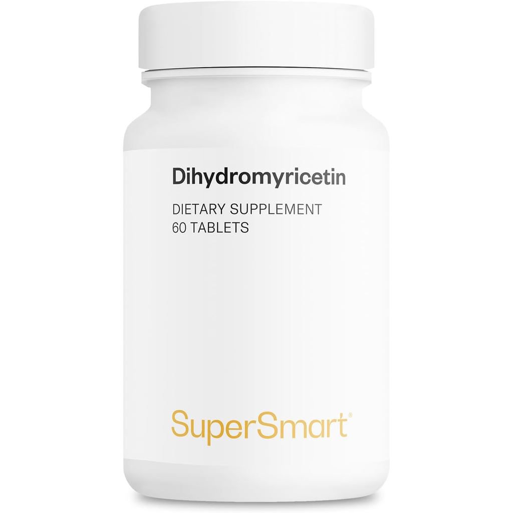 Supersmart - Dihydromyricetin 600mg ต่อวัน (ความบริสุทธิ์สูง) - DHM 98% Dihydromyricetin อาหารเสริม 