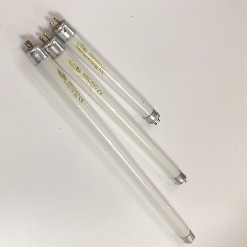 Haichao T5 ฆ่าโคมไฟยุงหลอดแมลงดึงดูด Fly ฆ่าโคมไฟ 4W 6W 8W F4T5BL F6T5BL F8T5BL แสงสีฟ้า