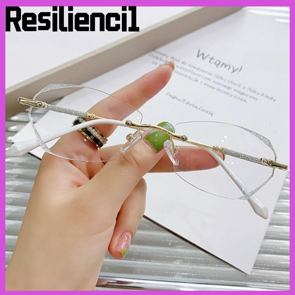 RESILIENCI1 แว่นสายตาสั้น Vintage Shiny Eye Protection