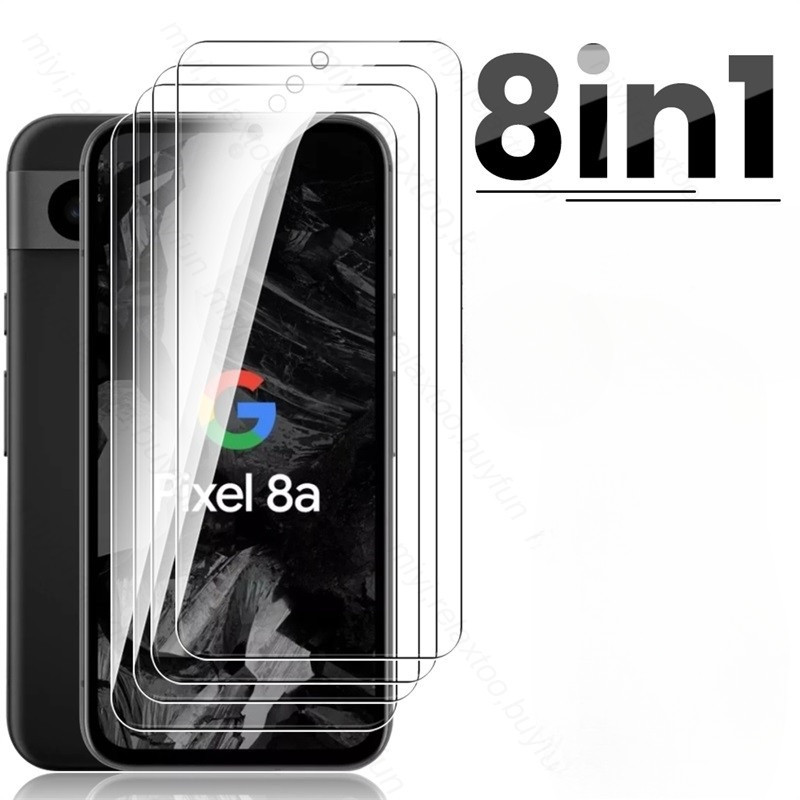 Google Pixel 9 10 Pro XL 9a 8a 7a 6a 5G TEMPERED GLASS CLEAR 9H คุณภาพสูง