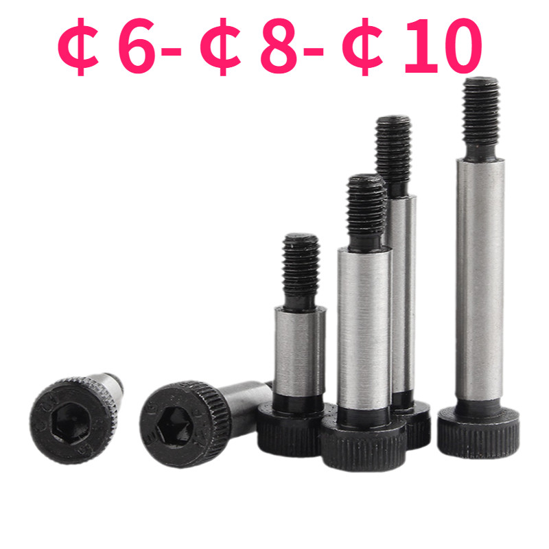 สกรูปลั๊กเกรด 12.9 หกเหลี่ยมด้านในความสูงเท่าจํากัดไหล่สายฟ้า ¢6-¢8-¢10 999-เมกะไบต์【999-MB】