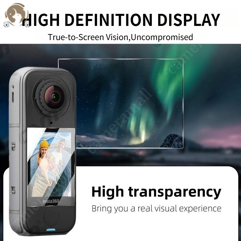 กระจกนิรภัยกันรอยสําหรับ Insta360 x4 Air HD ฟิล์มกันรอยหน้าจอป้องกันรอยขีดข่วน ราคา ถูกที่สุด ดีลบีเคเค แกลเลอรีภาพที่ 5