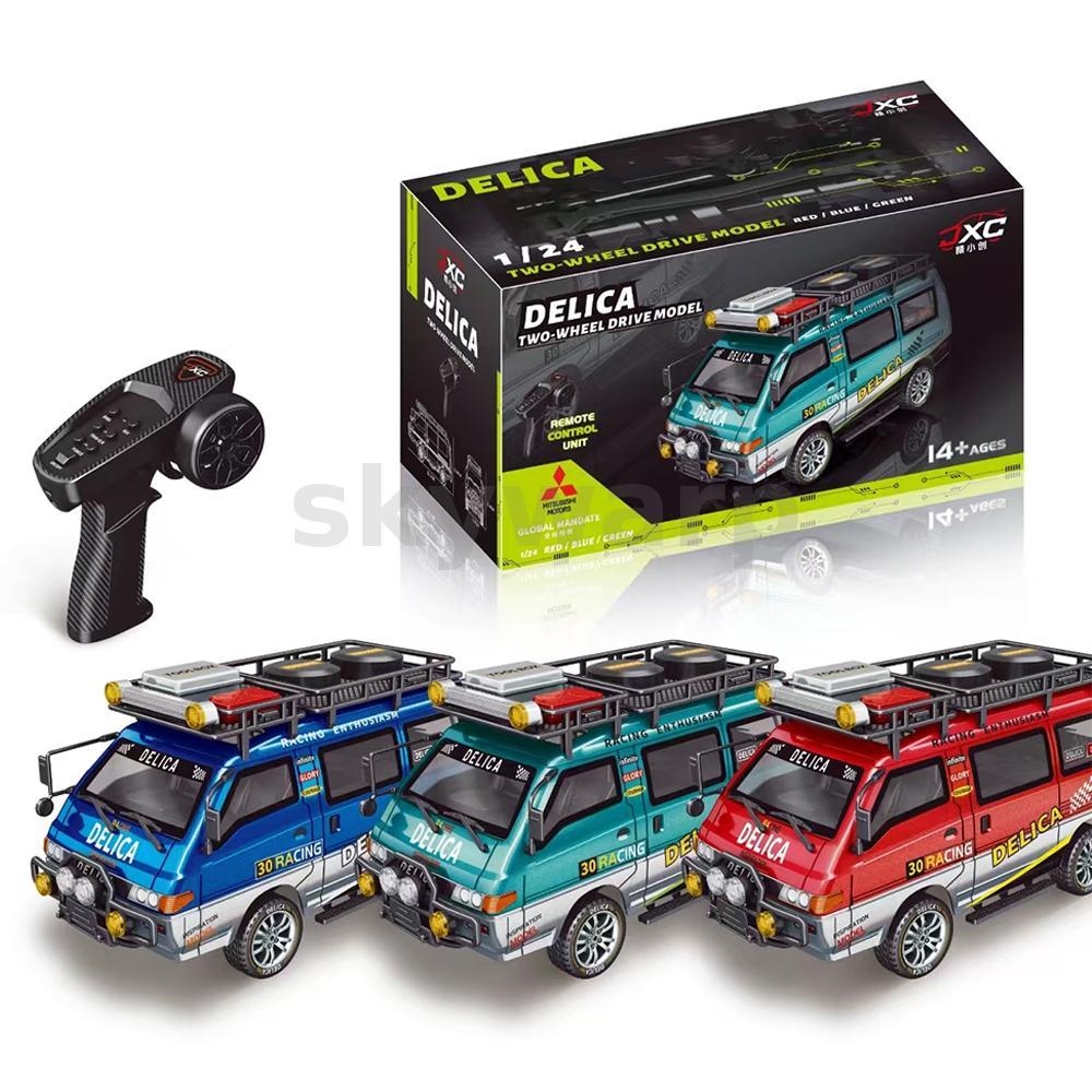 SG JXC5813A 1/24 2.4G 3CH 2WD RTR DELICA RC รถ Full Proportional Control 9A Brushed ESC 6 กม./ชม.ควา
