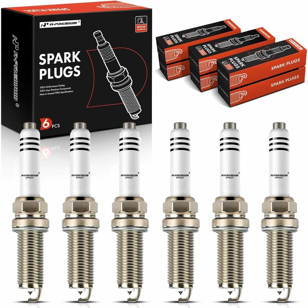 A-Premium Iridium Platinum Spark Plugs ใช้งานร่วมกับ Mercedes-Benz C350, C450 AMG, CLS400, E350, E43