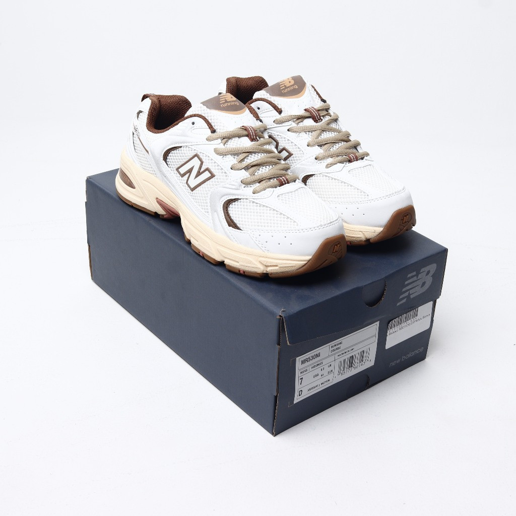 New Balance MR530NI สีขาว สีน้ําตาล - NB 530